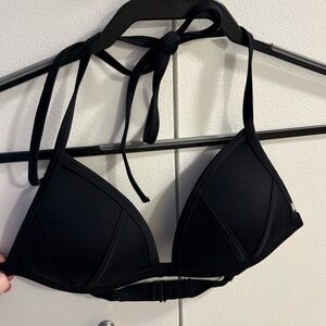 PINK Victoria's Secret Black Bikini Top Size M
